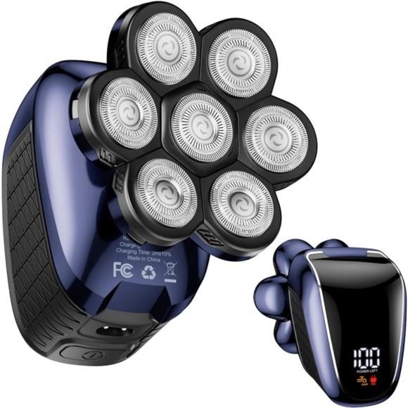 Head Shaver 7D, Wyklaus Upgrade Head Shavers for Bald Men, Head Electric Razor - Picture 1 of 5